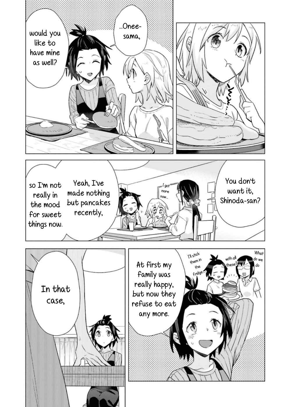 Page 4 Chapter 43 Shinmai Shimai no Futari Gohan