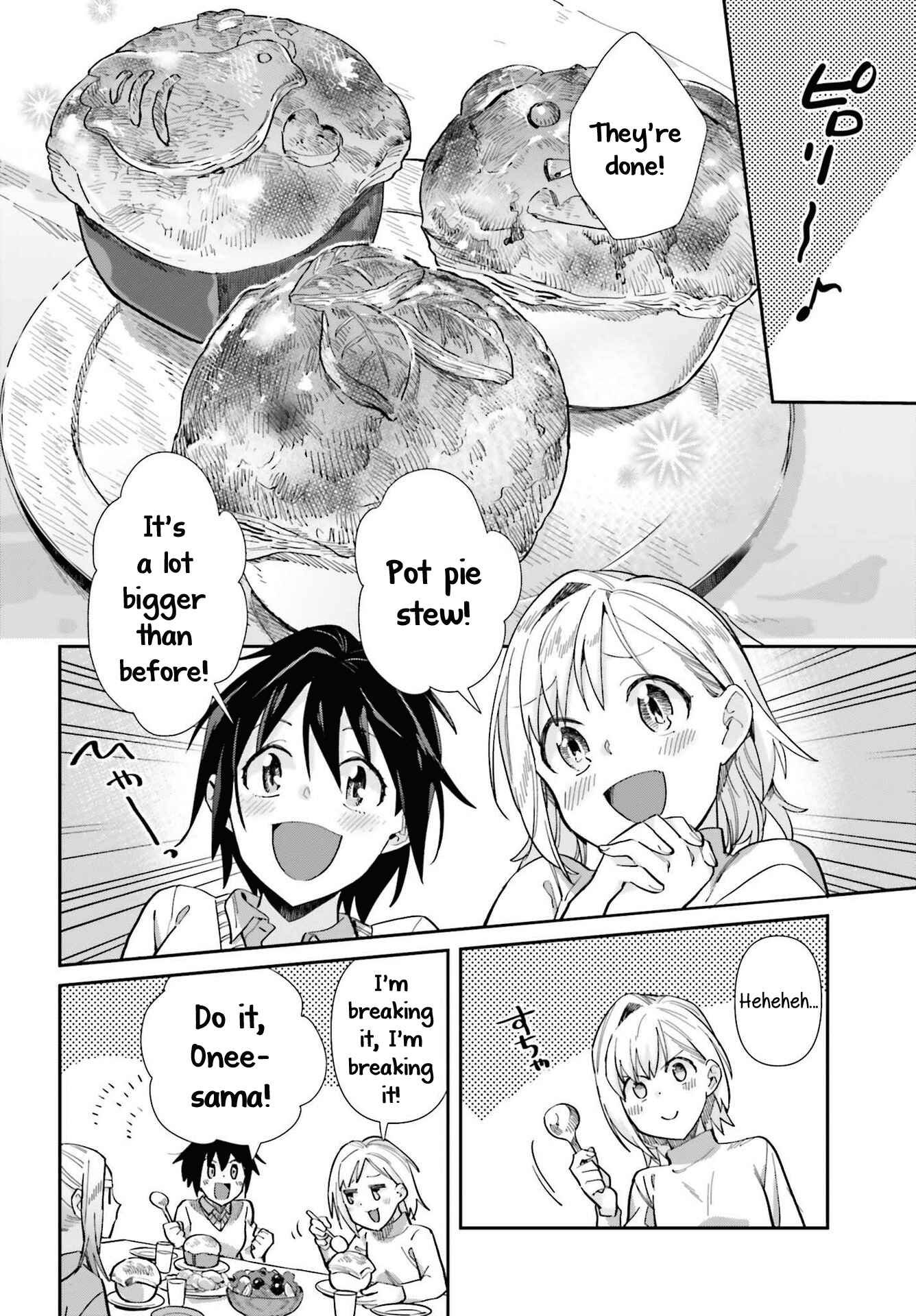 Page 16 Chapter 55 Shinmai Shimai no Futari Gohan