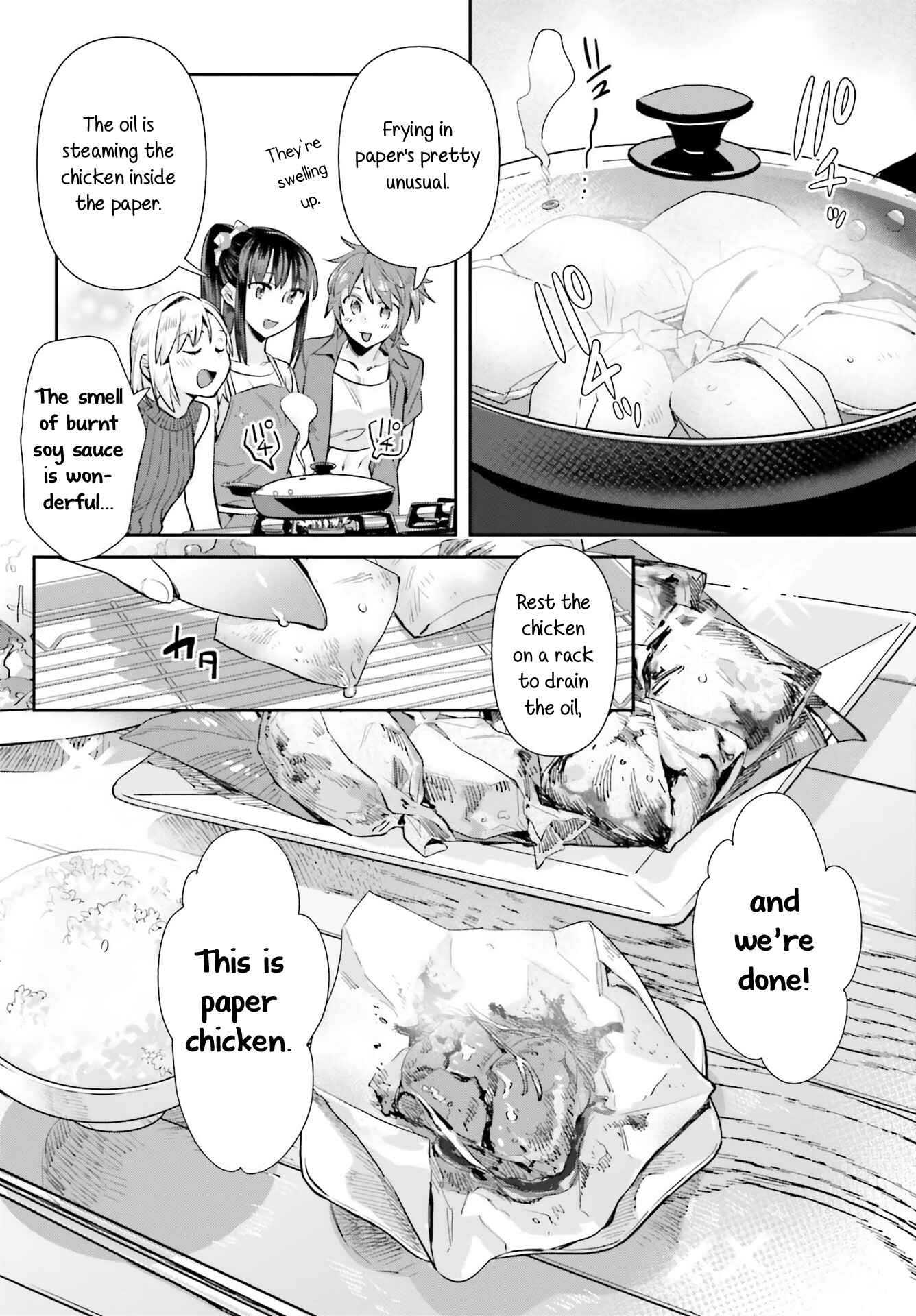 Page 14 Chapter 63 Shinmai Shimai no Futari Gohan