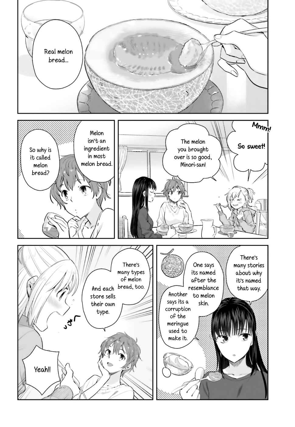 Page 4 Chapter 26 Shinmai Shimai no Futari Gohan