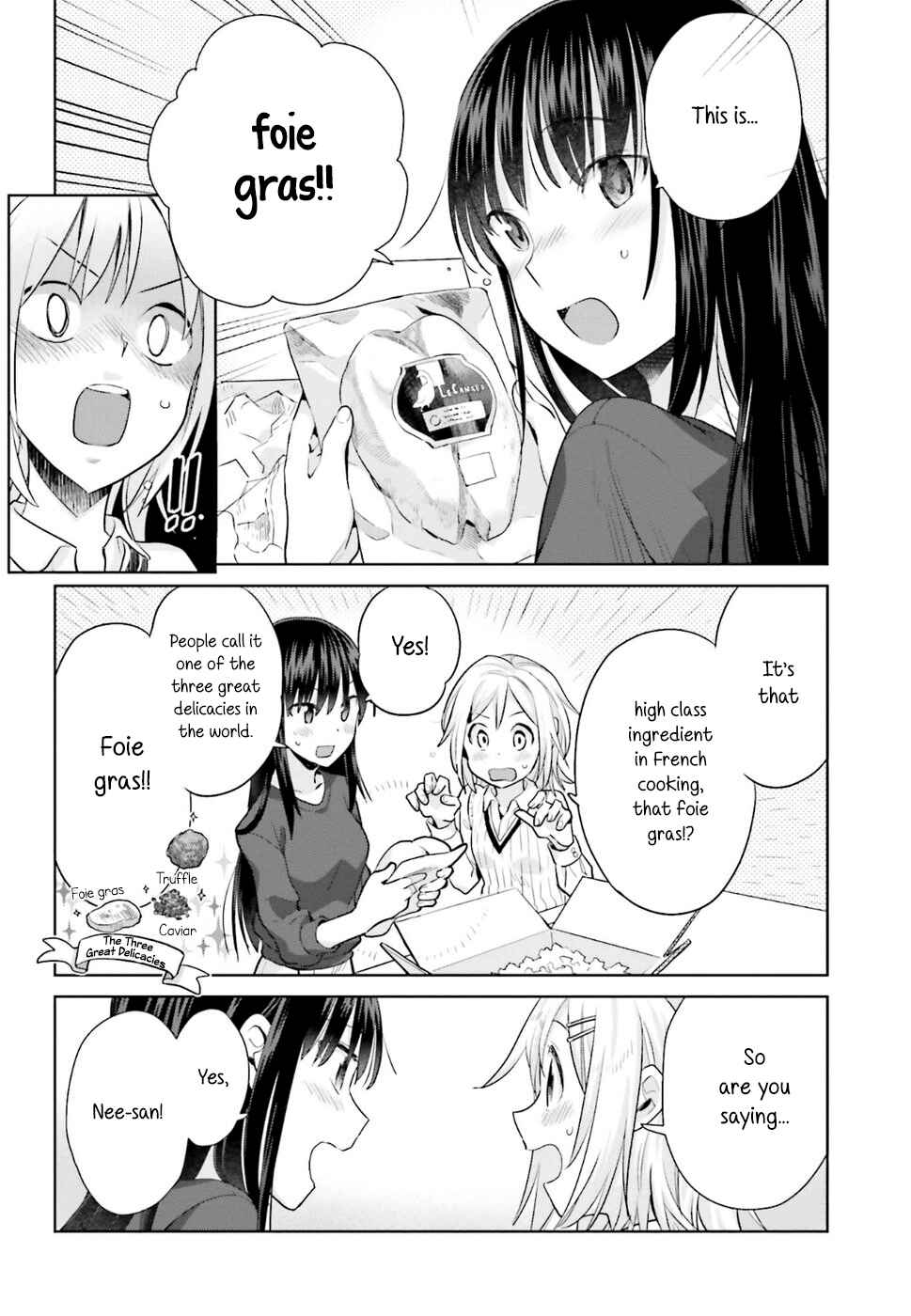 Page 4 Chapter 19 Shinmai Shimai no Futari Gohan