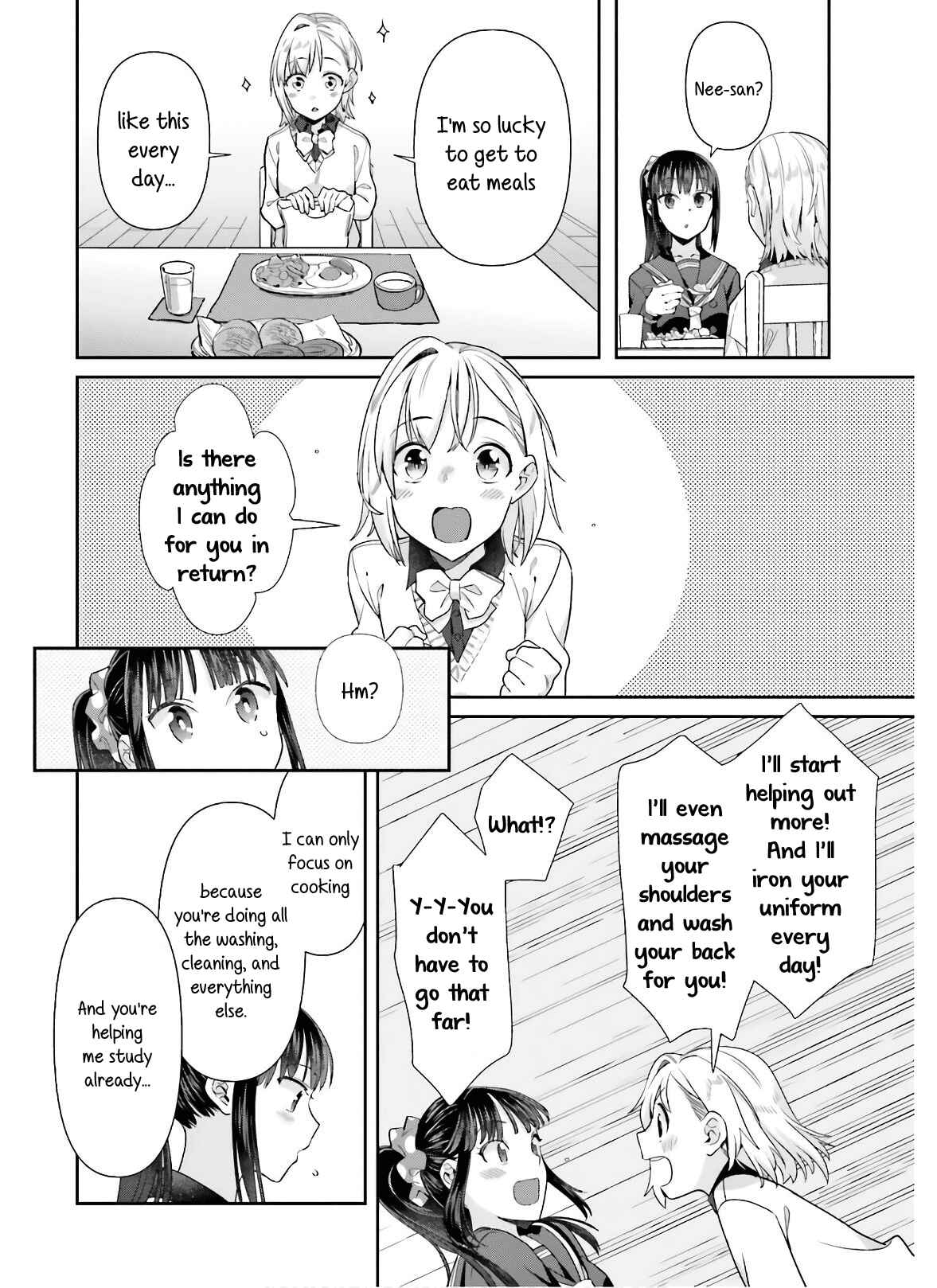 Page 4 Chapter 52 Shinmai Shimai no Futari Gohan