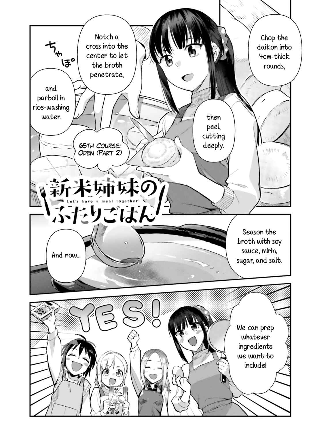 Page 10 Chapter 65 Shinmai Shimai no Futari Gohan