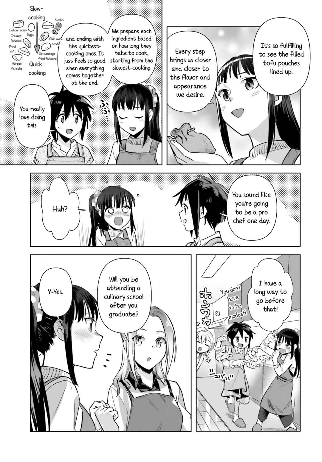Page 12 Chapter 65 Shinmai Shimai no Futari Gohan