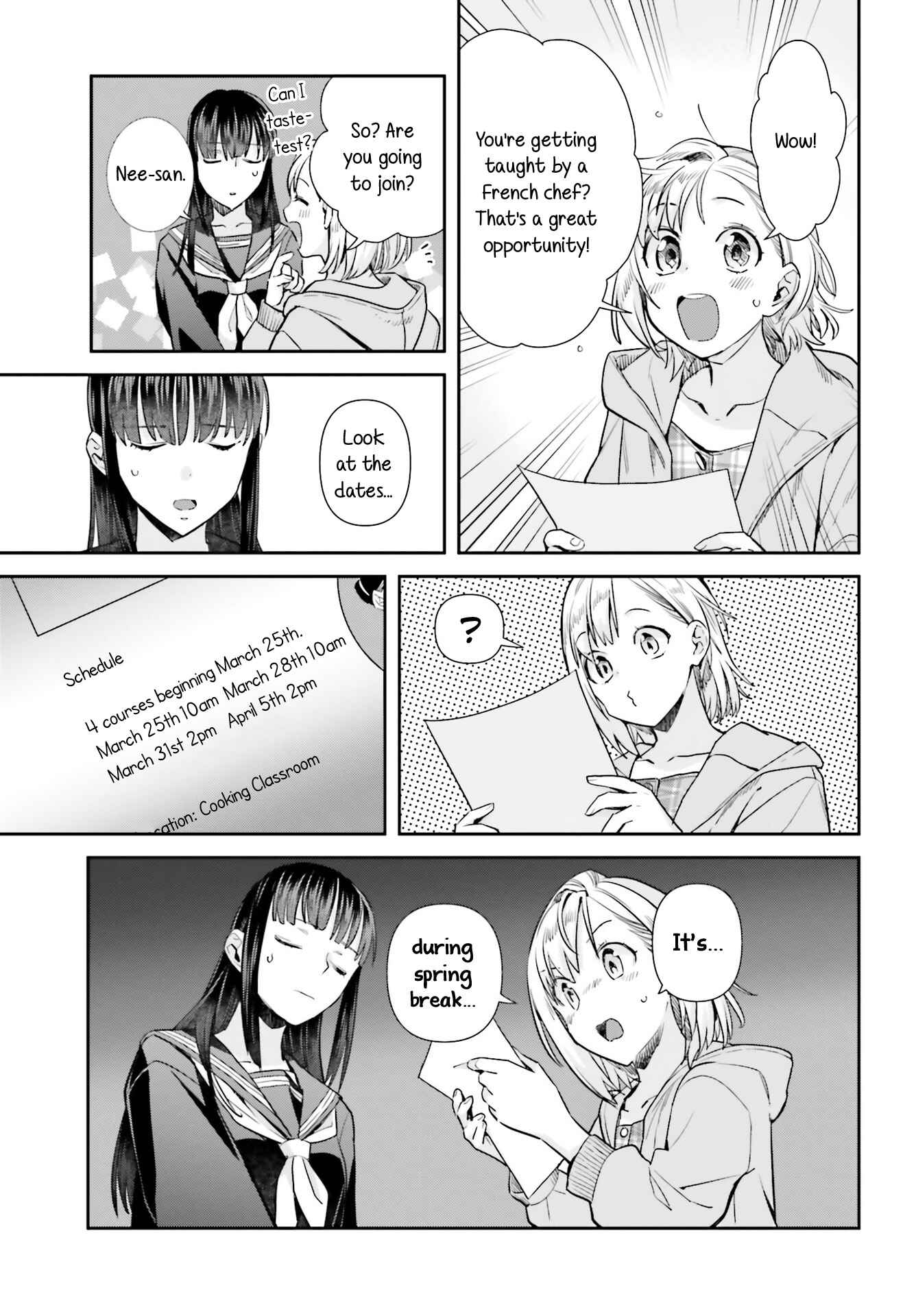 Page 9 Chapter 61 Shinmai Shimai no Futari Gohan