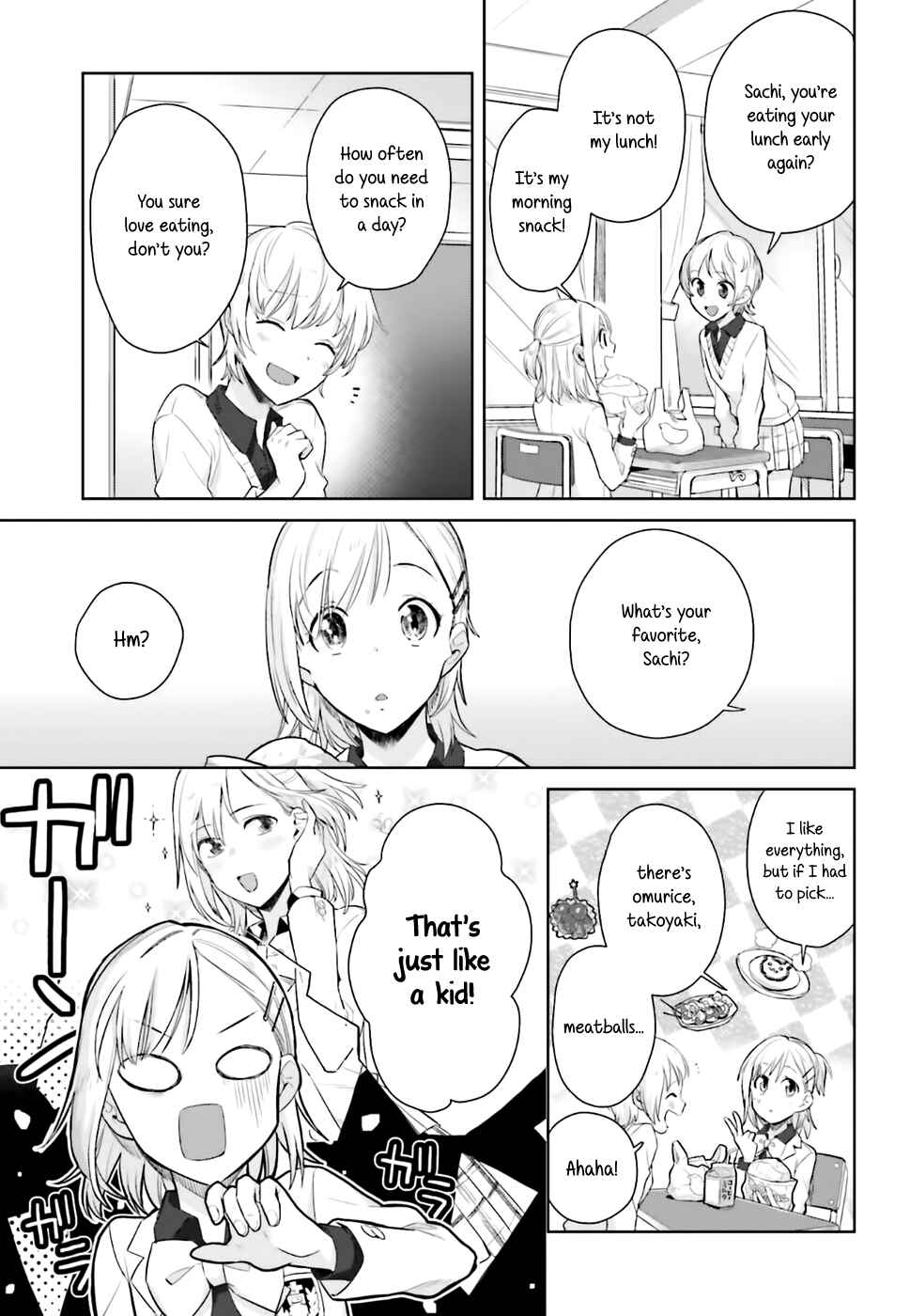 Page 4 Chapter 23 Shinmai Shimai no Futari Gohan