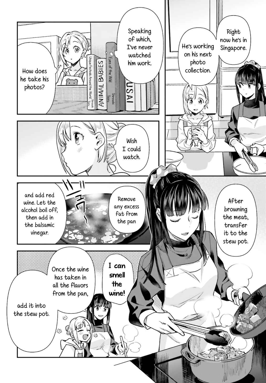 Page 6 Chapter 60 Shinmai Shimai no Futari Gohan