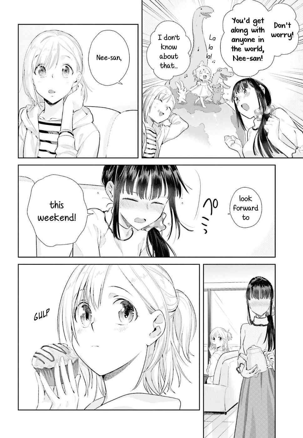 Page 2 Chapter 28 Shinmai Shimai no Futari Gohan