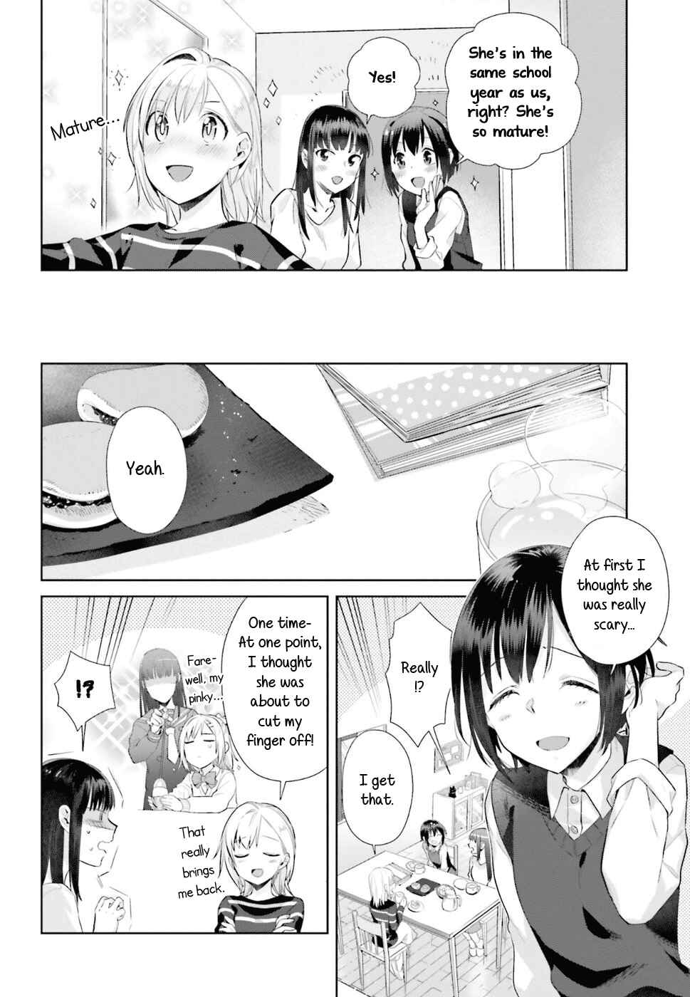 Page 6 Chapter 28 Shinmai Shimai no Futari Gohan