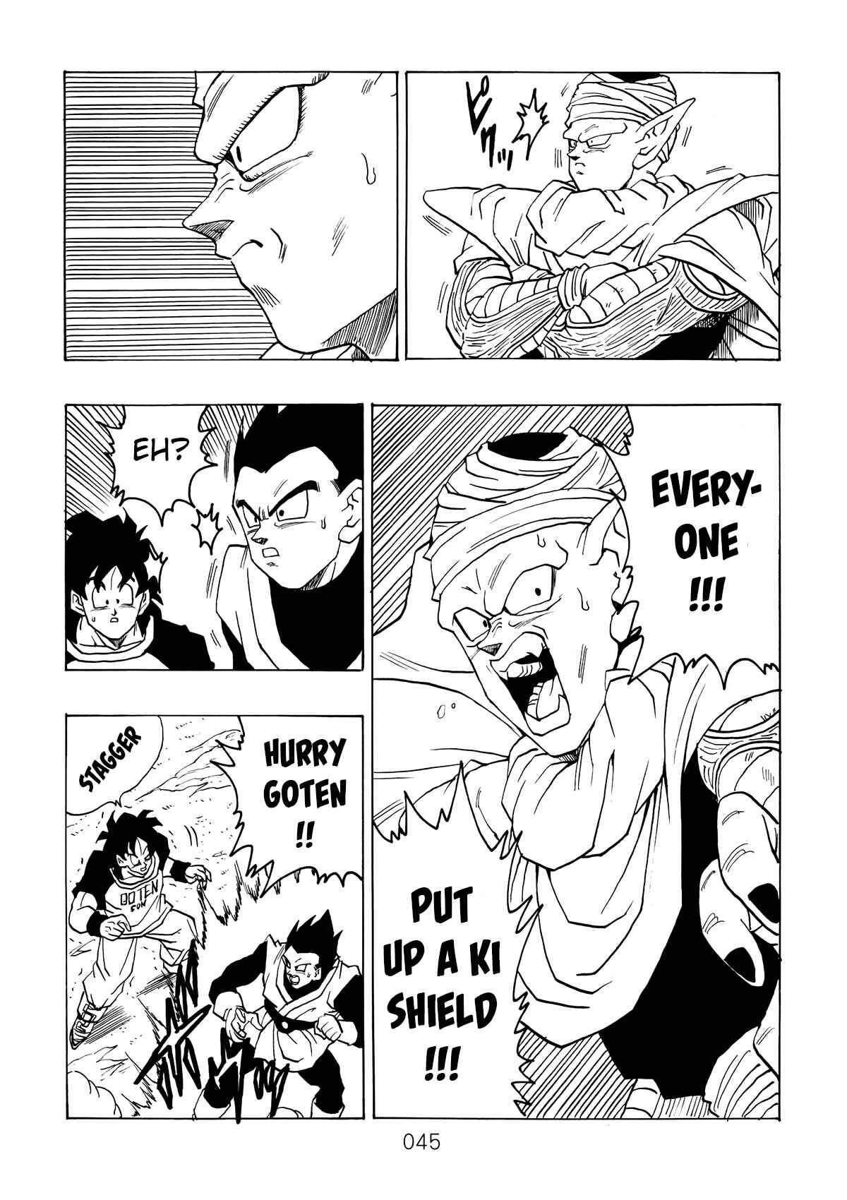 Page 45 Chapter 5 Dragon Ball After