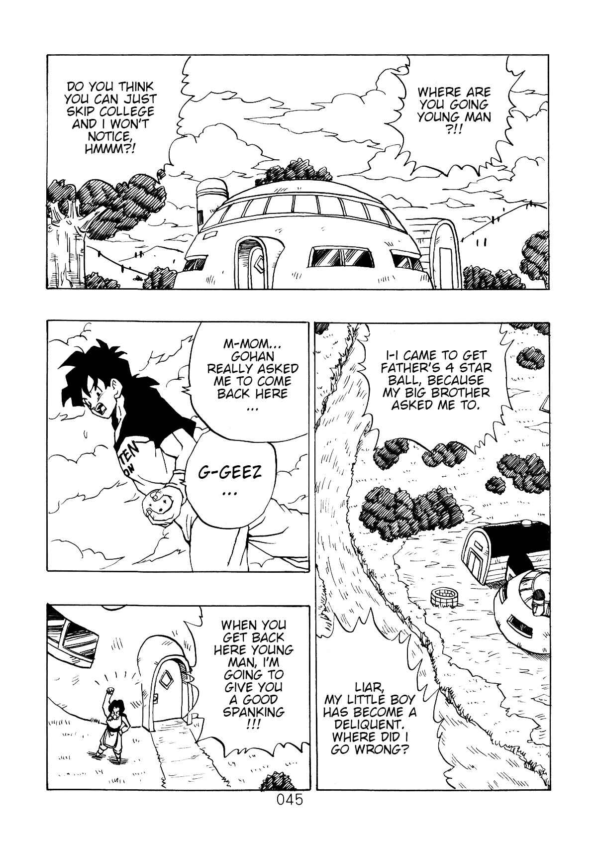 Page 45 Chapter 3 Dragon Ball After