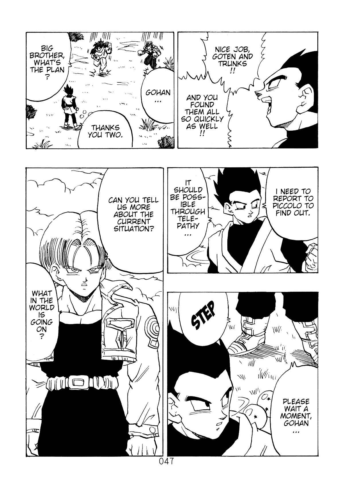 Page 47 Chapter 3 Dragon Ball After