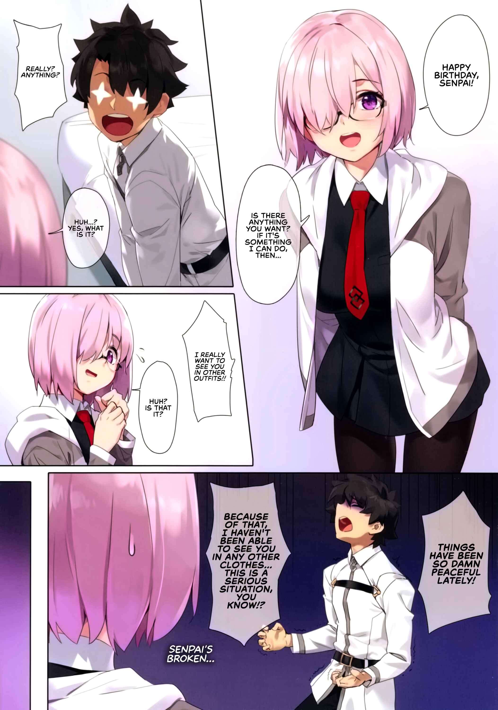 Page 3 Chapter Unknown_53fd Fate/Grand Order - Chaldea Maid #Mash (Doujinshi)