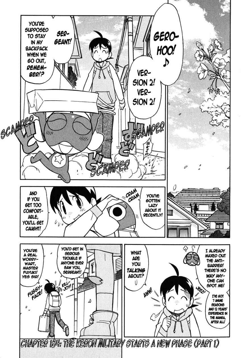 Page 1 Chapter 184 Sgt. Frog