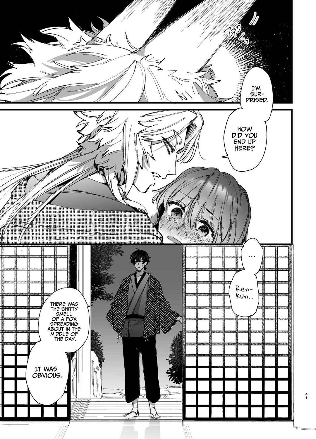Page 41 Chapter 2 Saikyou Himokuzu Haraiya Ren-kun ni Dakitsubusareru made