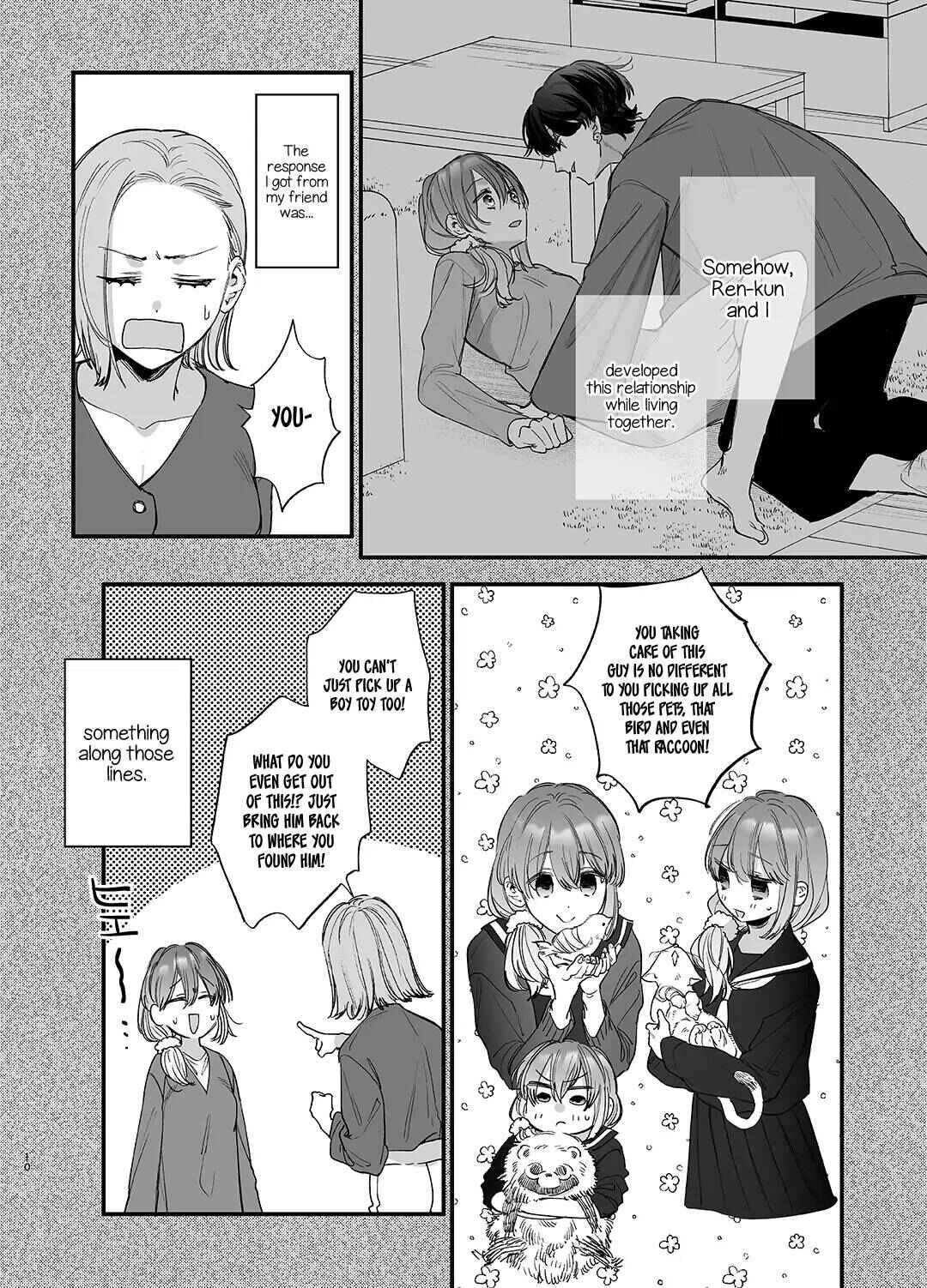 Page 10 Chapter 1 Saikyou Himokuzu Haraiya Ren-kun ni Dakitsubusareru made