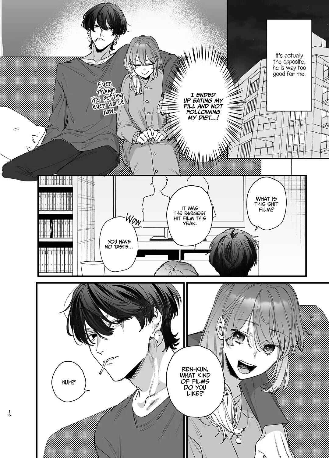 Page 16 Chapter 1 Saikyou Himokuzu Haraiya Ren-kun ni Dakitsubusareru made