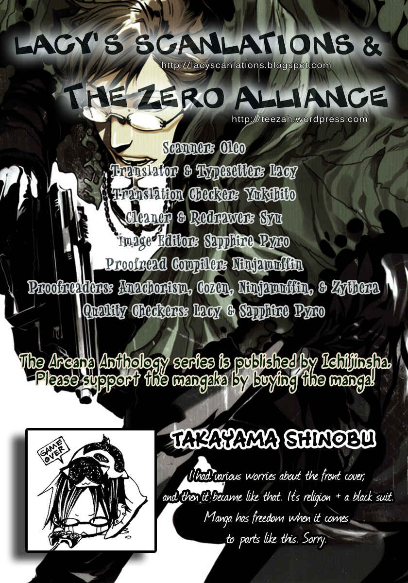Page 1 Chapter 1 Arcana 10 - Conflict / Secret Societies