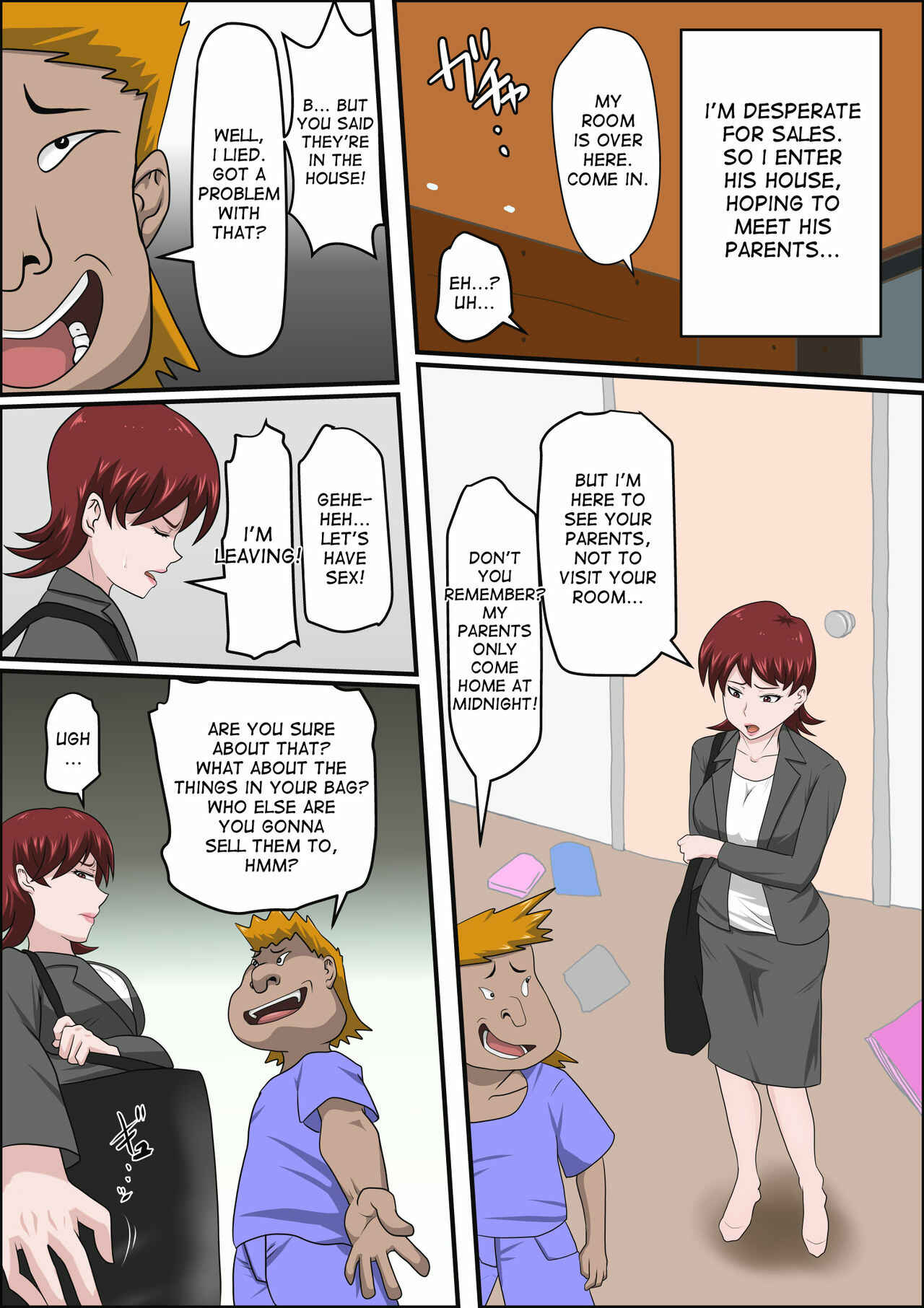 Page 21 Chapter Unknown_2770 Musuko no Doukyuusei ni Makura Eigyou Monogatari