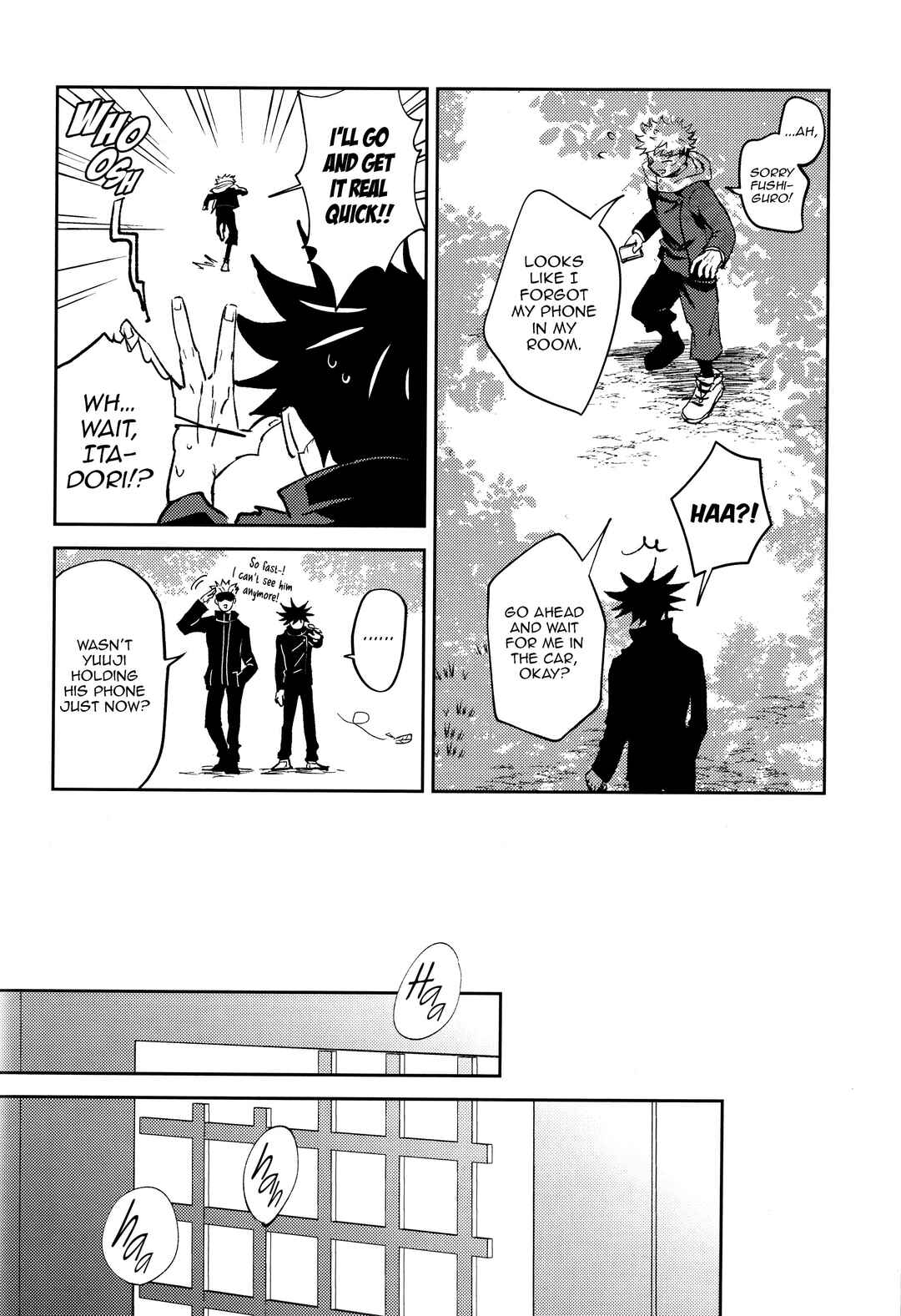 Page 14 Chapter Unknown_ab99 Jujutsu Kaisen - Kawaii Dake Janai (Doujinshi)
