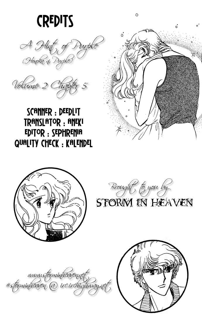 Page 1 Chapter 5 A Hint of Purple
