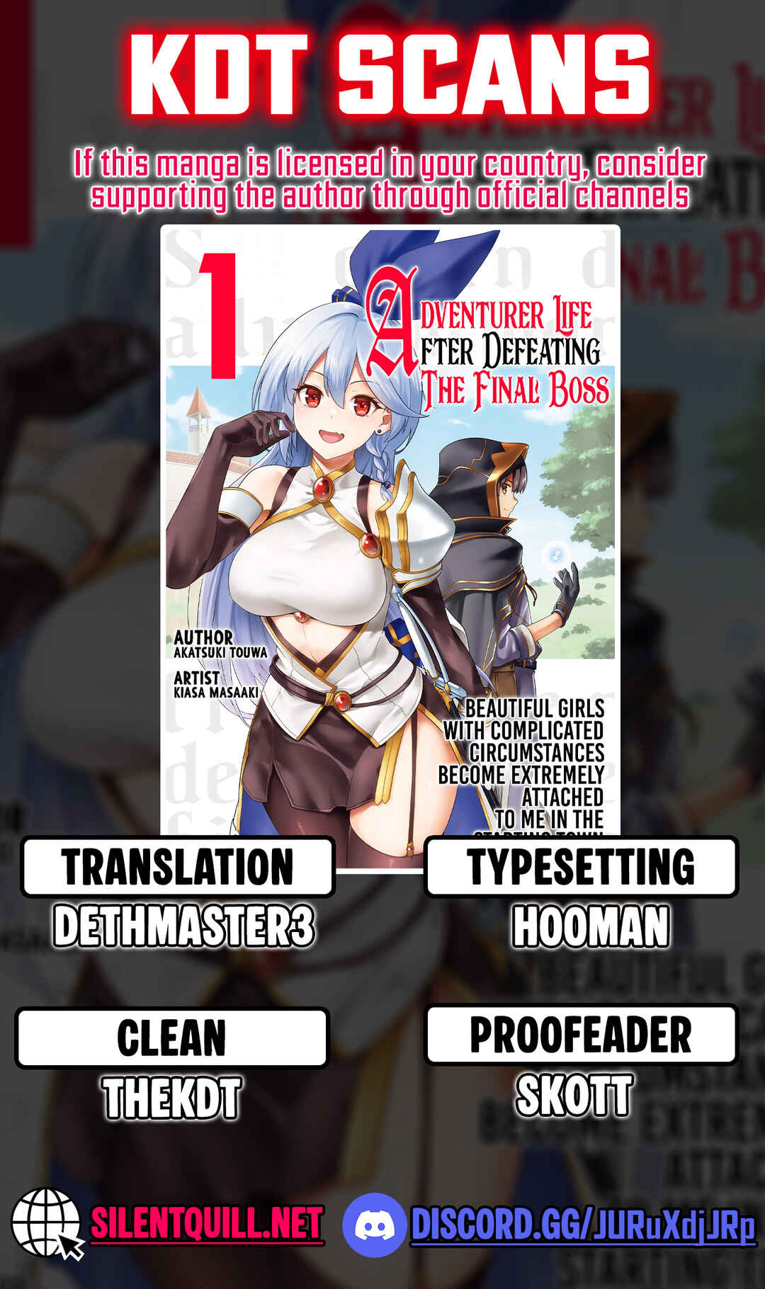 Page 1 Chapter 6 Last Boss Toubatsugo ni Hajimeru Nishuume Boukensha Life - Hajimari no Machi de Wakeari Bishoujo-tachi ga Mechakucha Natsuite kimasu