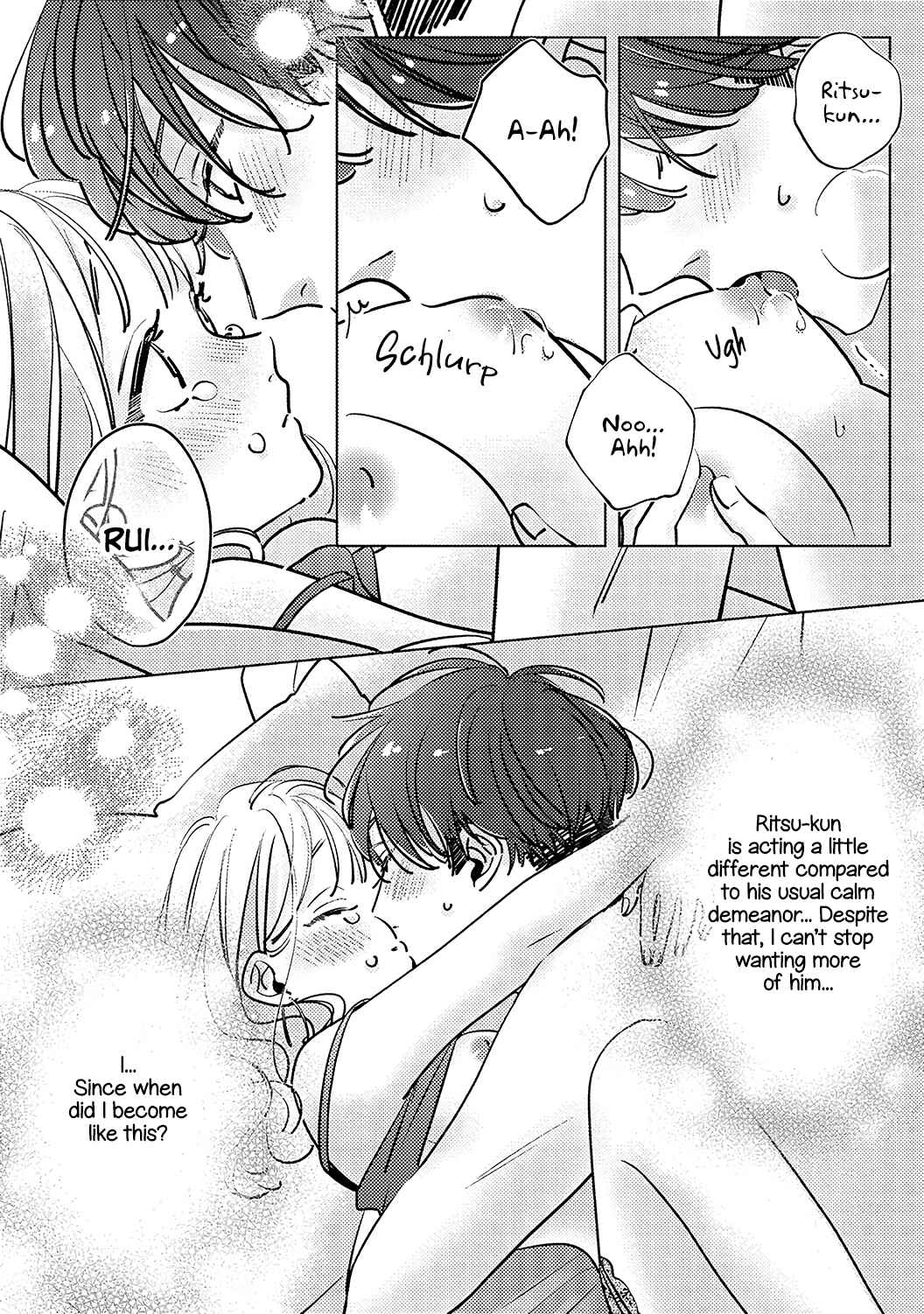 Page 22 Chapter 6 Koi no Mae ni, Amaku Hajimete. Hikaeme Elite-kun ga Watashi ni Dake Hatsujou shite imasu