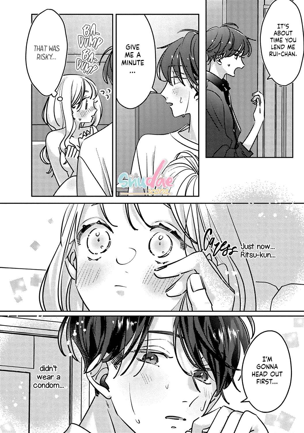 Page 15 Chapter 8 Koi no Mae ni, Amaku Hajimete. Hikaeme Elite-kun ga Watashi ni Dake Hatsujou shite imasu
