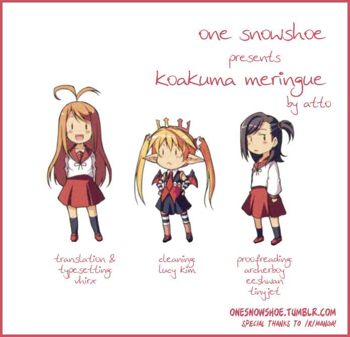 Page 1 Chapter 3 Koakuma Meringue