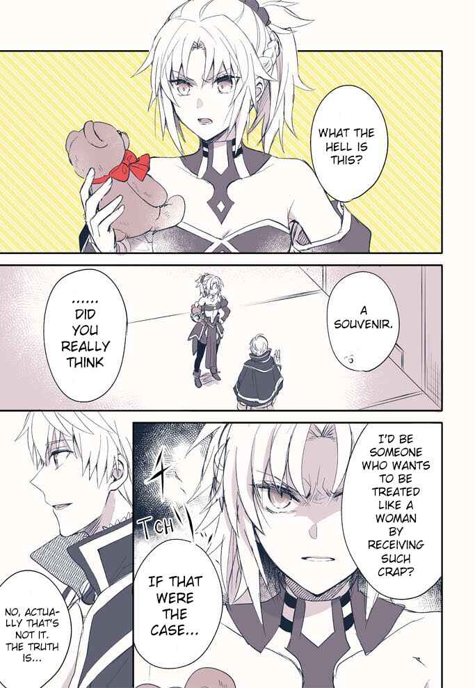 Page 3 Chapter Unknown_2360 Fate/Grand Order - Arthur Wants to Care for Chaldeas Mordred (Doujinshi)