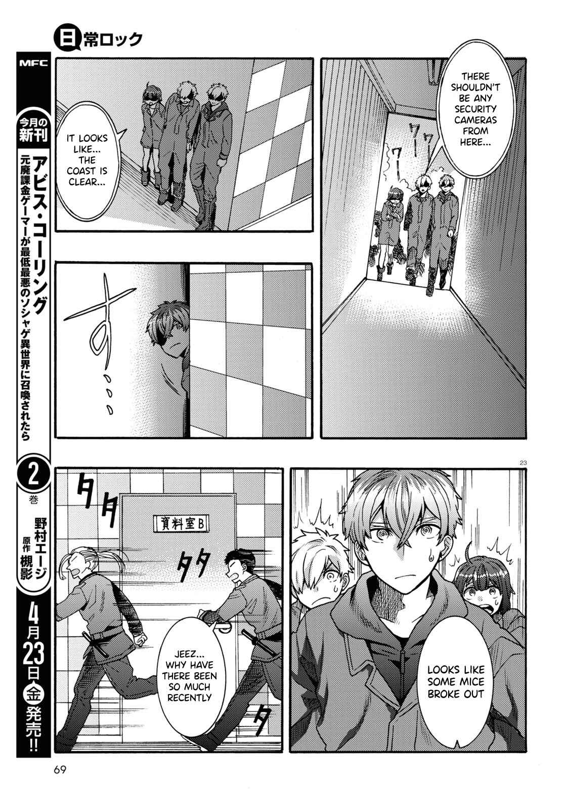 Page 23 Chapter 4 Nichijou Lock