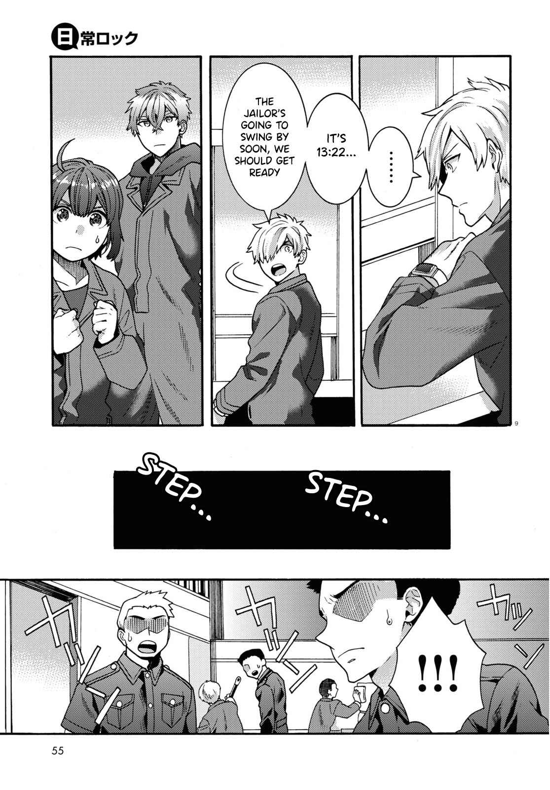 Page 9 Chapter 4 Nichijou Lock