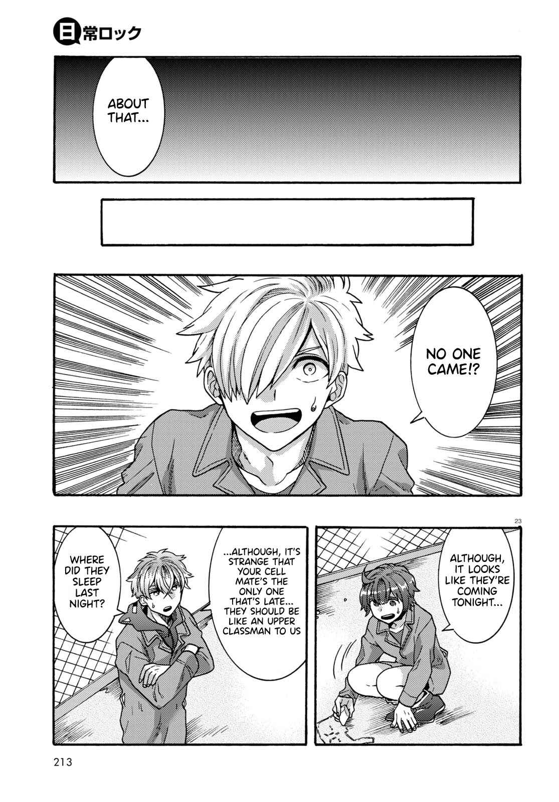 Page 23 Chapter 2 Nichijou Lock