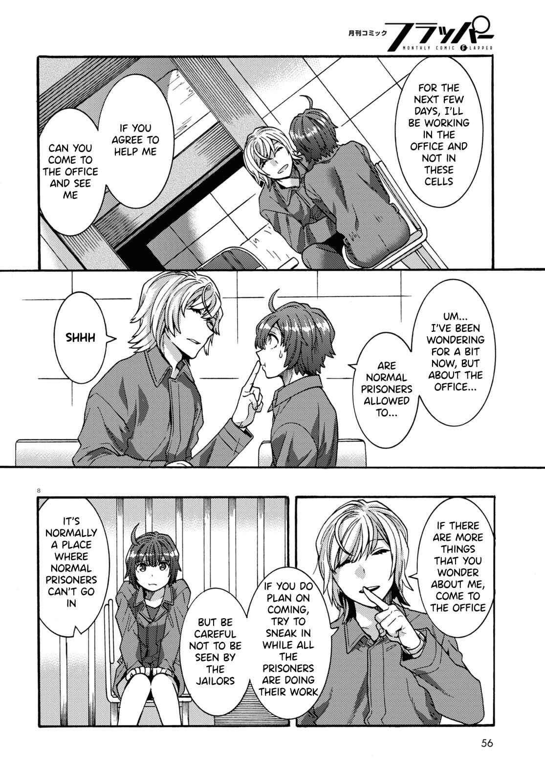 Page 8 Chapter 3 Nichijou Lock