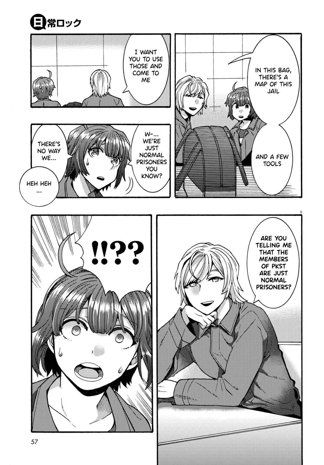 Page 9 Chapter 3 Nichijou Lock