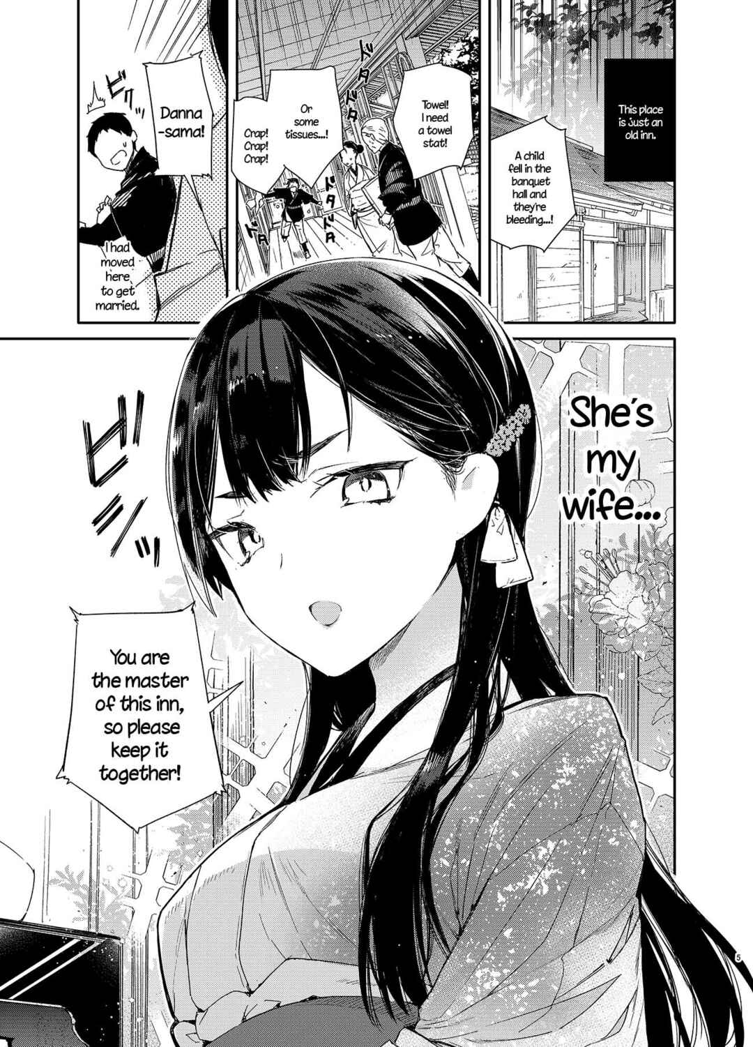 Page 5 Chapter Unknown_6541 Kitsume na Kimono Niizuma to Kyoukotoba Ecchi