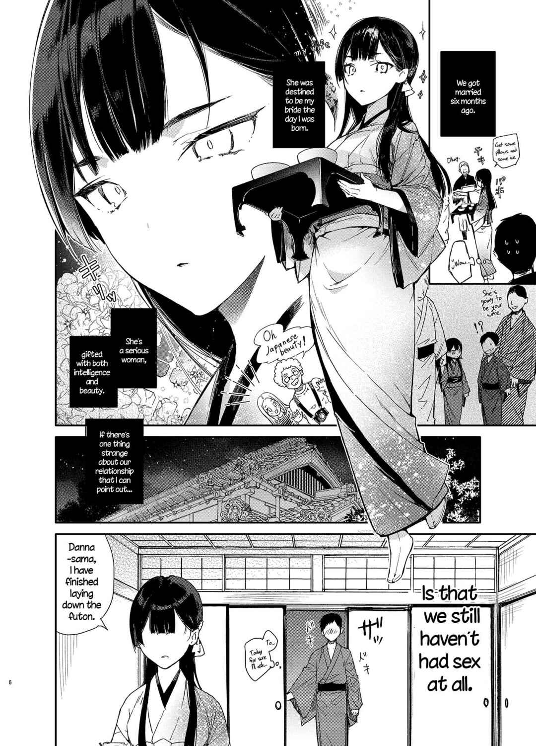 Page 6 Chapter Unknown_6541 Kitsume na Kimono Niizuma to Kyoukotoba Ecchi