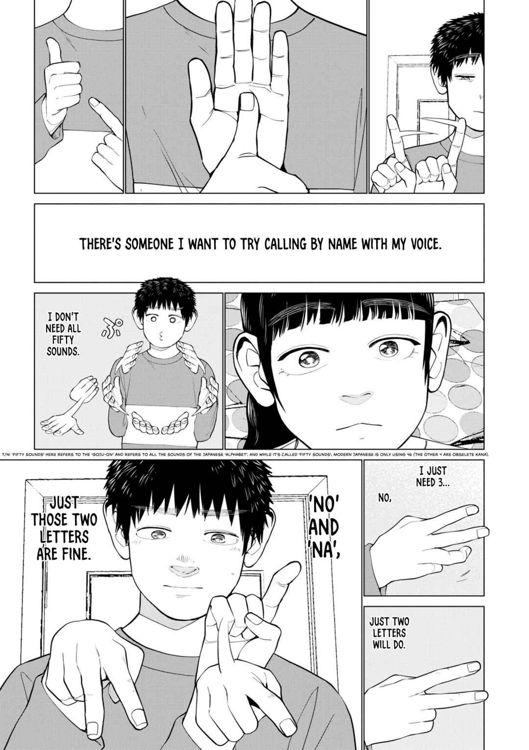 Page 21 Chapter 4 Bokura ni wa Bokura no Kotoba ga aru