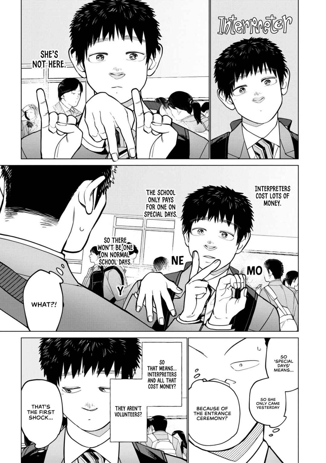 Page 11 Chapter 3 Bokura ni wa Bokura no Kotoba ga aru