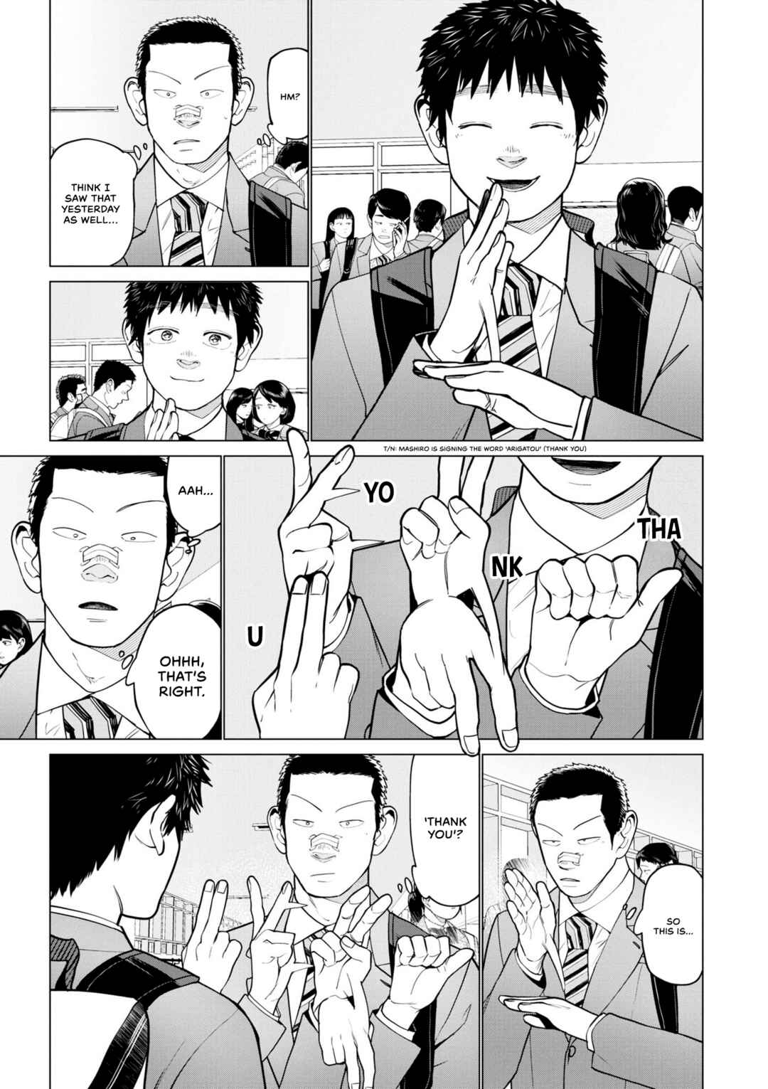Page 9 Chapter 3 Bokura ni wa Bokura no Kotoba ga aru