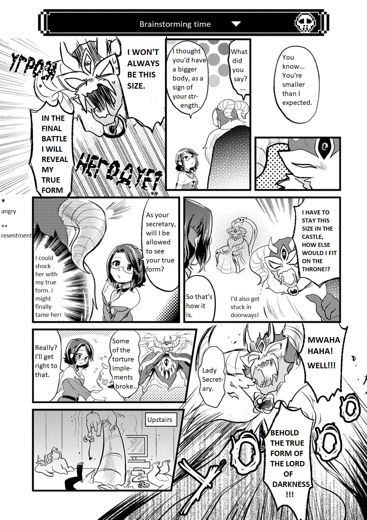 Page 3 Chapter 9.5 Satans Secretary
