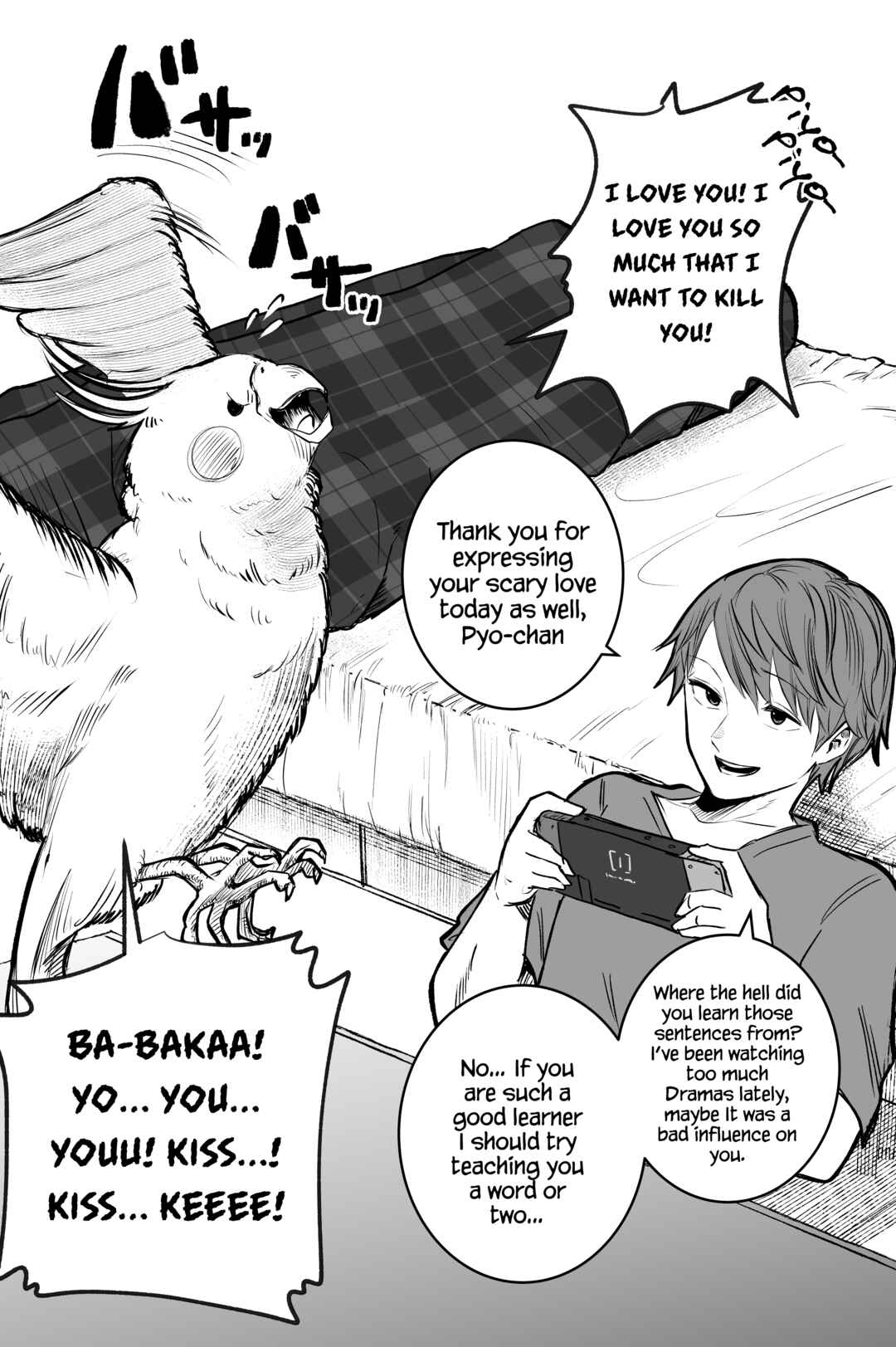 Page 1 Chapter 2 The Parakeet Wants to Tell You