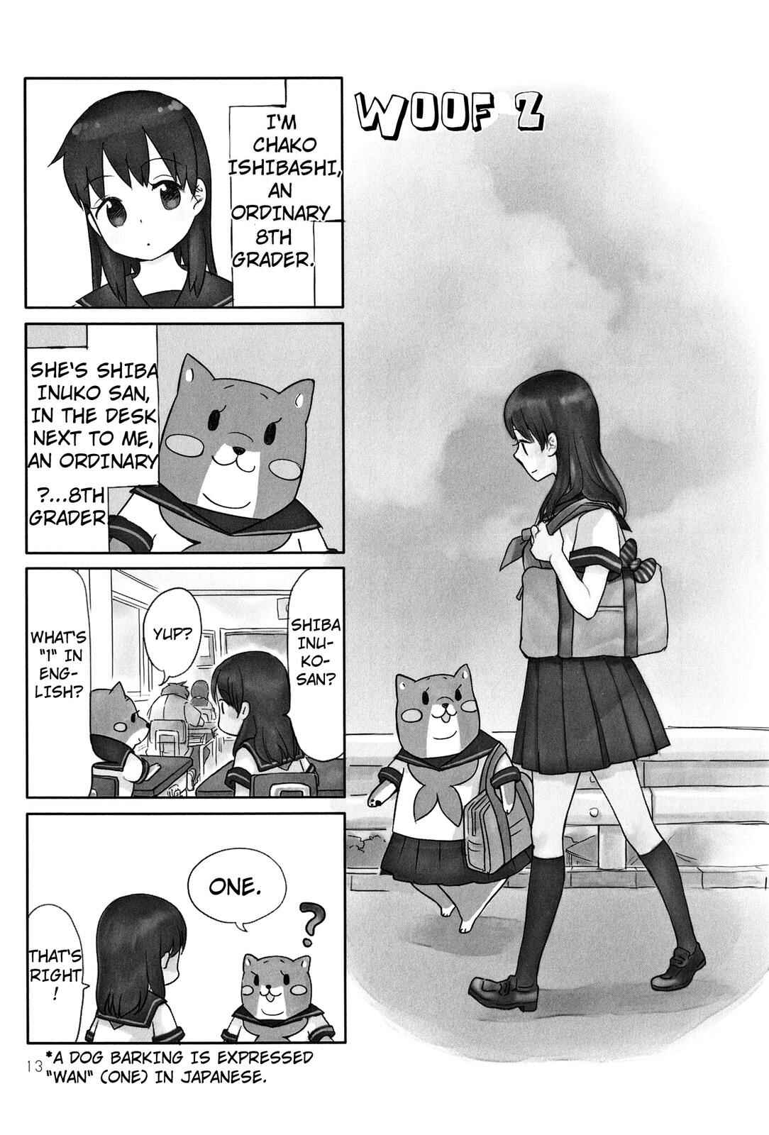 Page 1 Chapter 2 Shiba Inuko-san