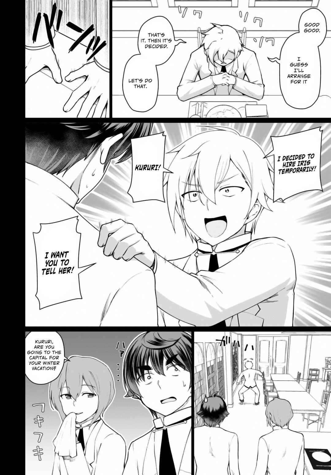 Page 11 Chapter 46 Botsuraku Yotei Nanode, Kajishokunin wo Mezasu