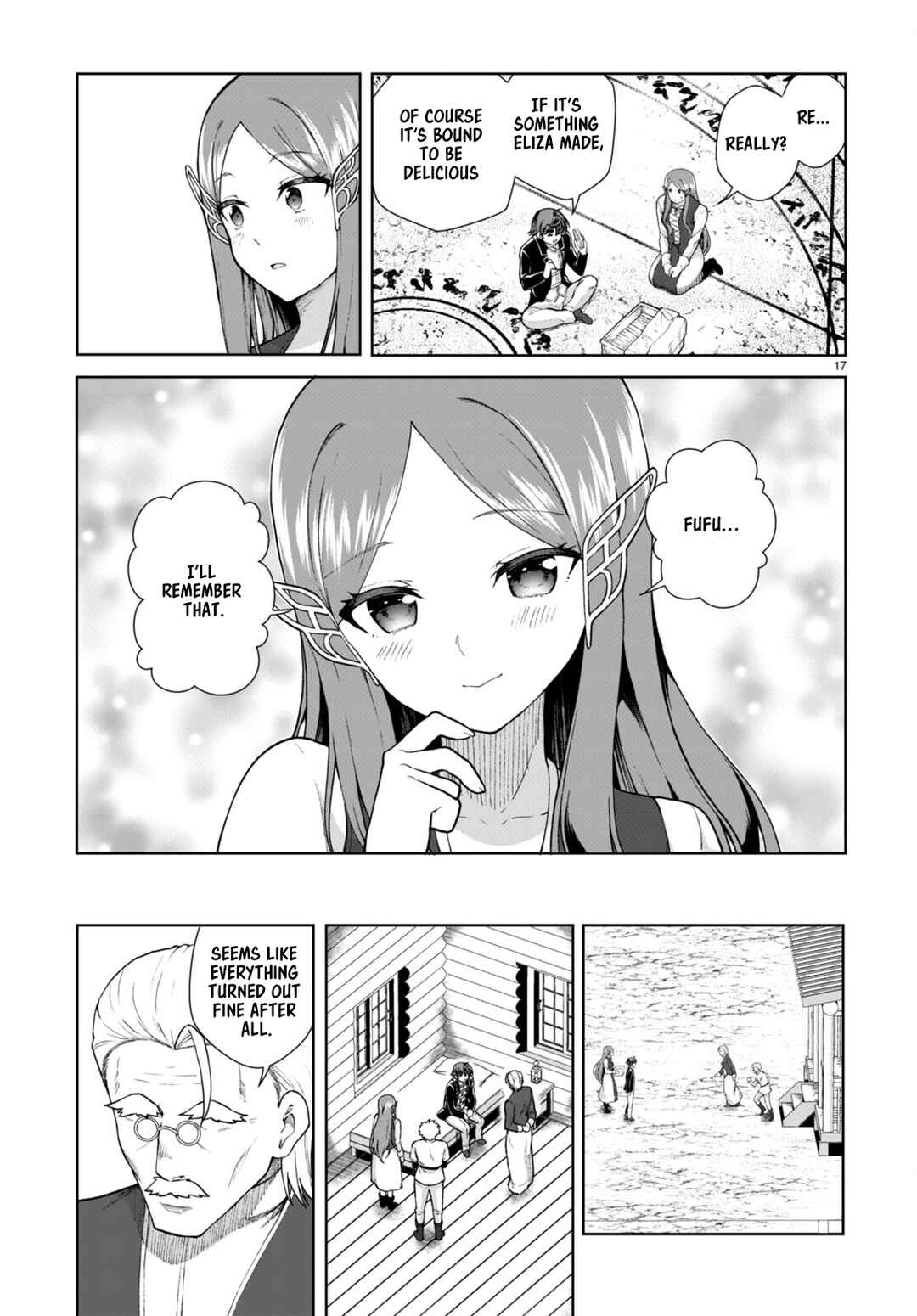 Page 17 Chapter 72 Botsuraku Yotei Nanode, Kajishokunin wo Mezasu