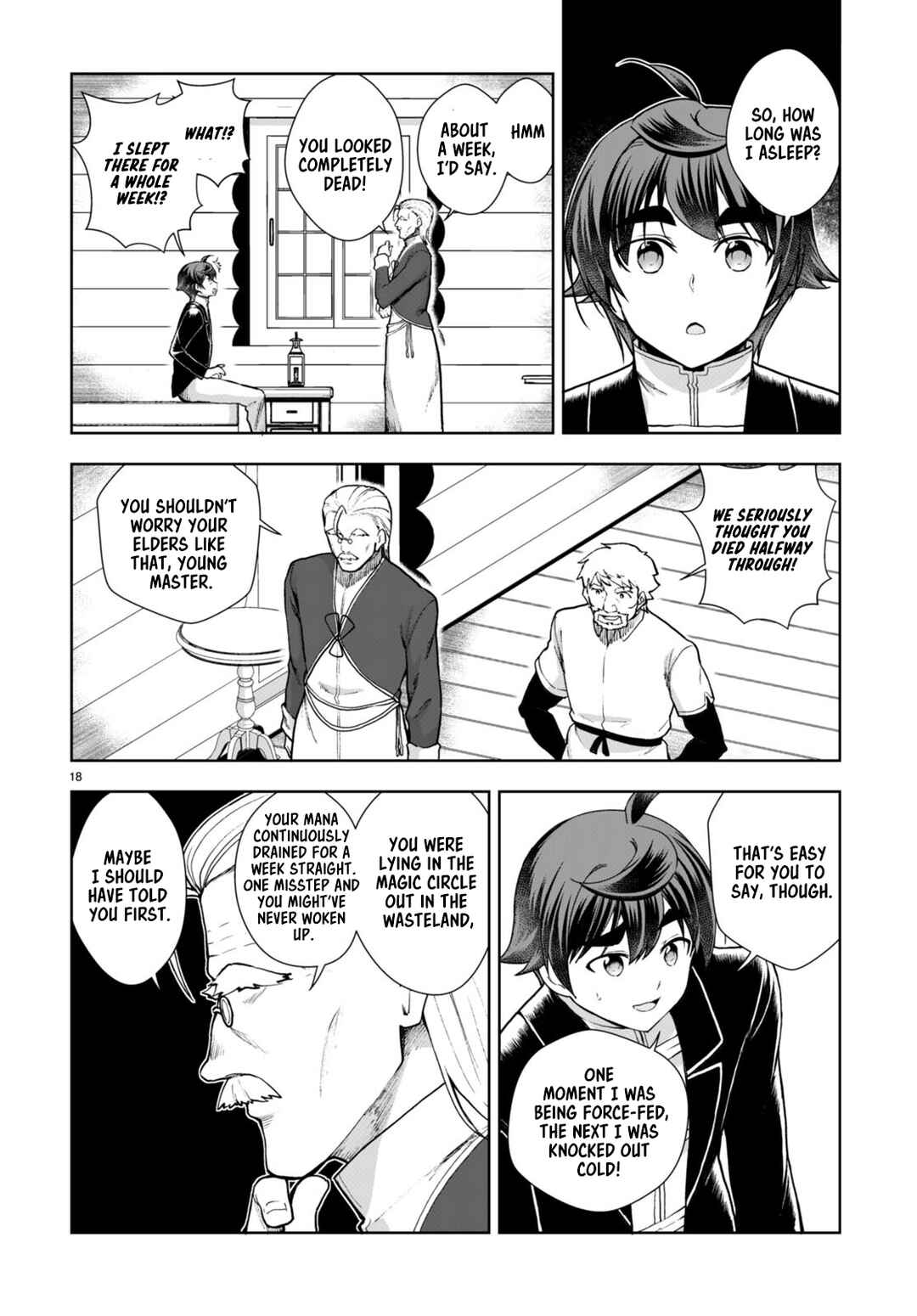 Page 18 Chapter 72 Botsuraku Yotei Nanode, Kajishokunin wo Mezasu