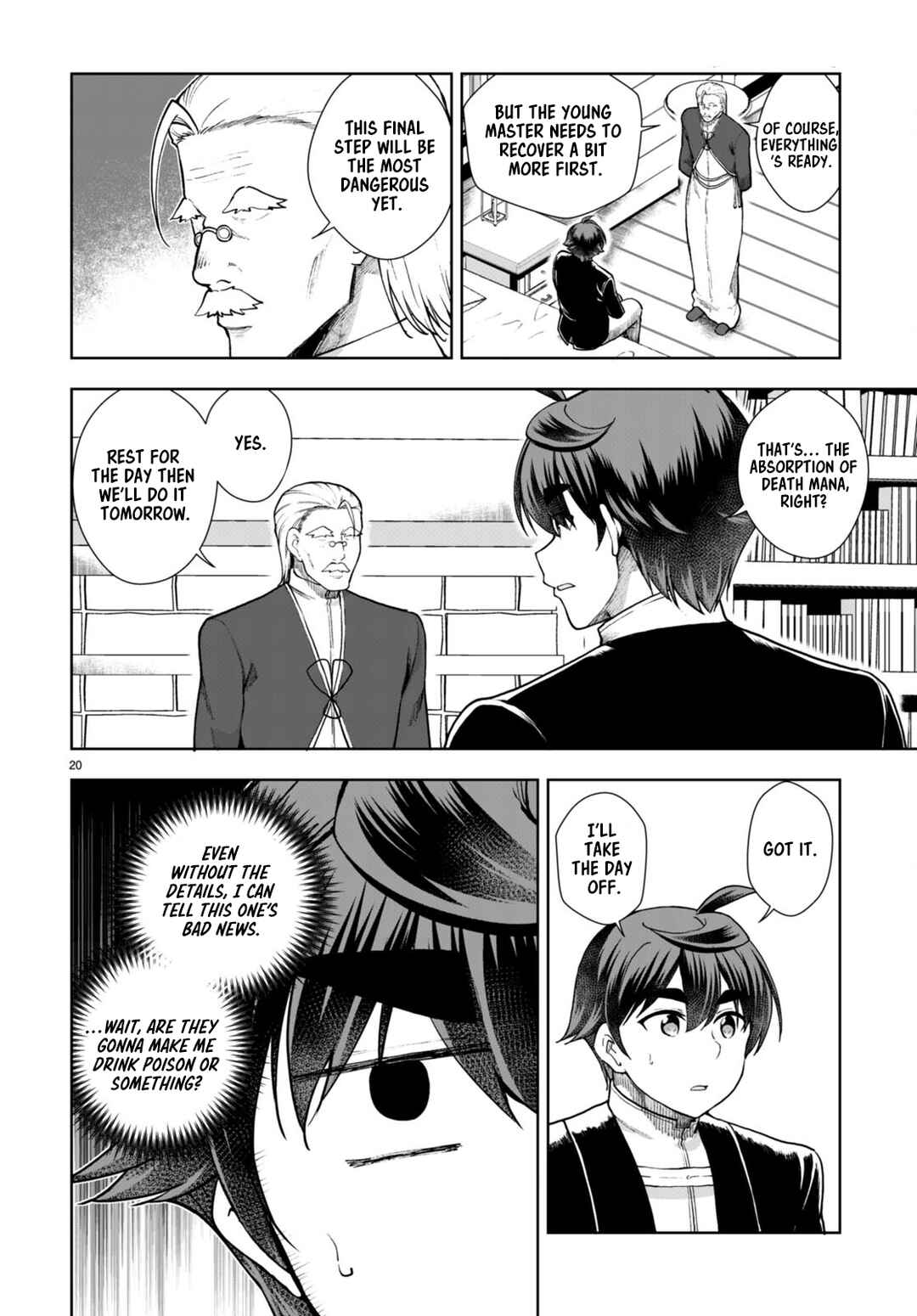 Page 20 Chapter 72 Botsuraku Yotei Nanode, Kajishokunin wo Mezasu