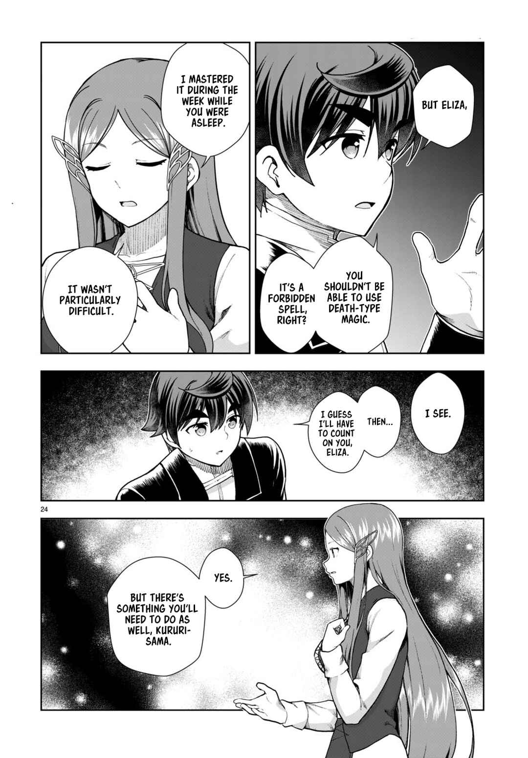 Page 24 Chapter 72 Botsuraku Yotei Nanode, Kajishokunin wo Mezasu