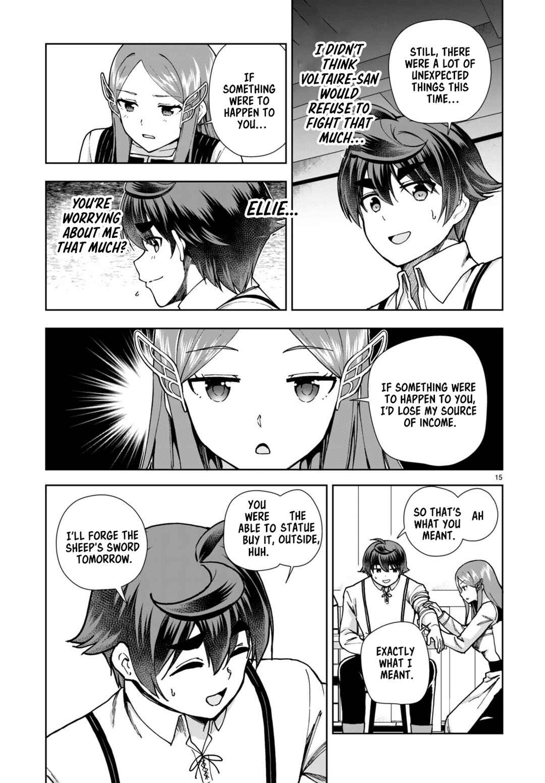 Page 17 Chapter 84 Botsuraku Yotei Nanode, Kajishokunin wo Mezasu