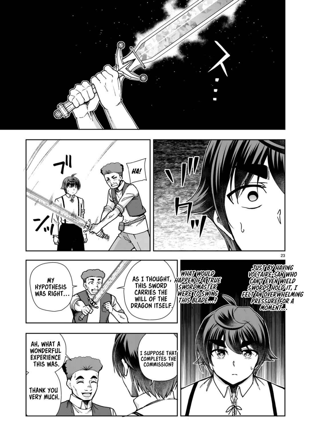 Page 25 Chapter 84 Botsuraku Yotei Nanode, Kajishokunin wo Mezasu